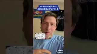 Trademark Pointers: Scam solicitations