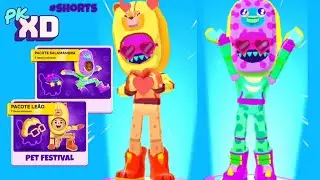 Pacote Salamandra e Pacote Le&atilde;o - PET FESTIVAL NOVA ATUALIZA&Ccedil;&Atilde;O #shorts roupas visuais