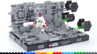 Обзор набора LEGO Star Wars Death Star Trench Run Diorama 75329! Что? Это просто ОТЛИЧНО... за по...