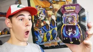 *FULL ART ALERT* Opening a Pokemon Sun & Moon Ultra Rare Tin!!