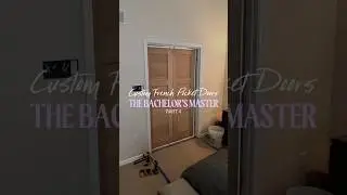 Couldn&rsquo;t Find a Pro, So I DIY&rsquo;d These French Pocket Doors! 💪🚪