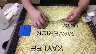Apply Vinyl Decal With Top Hinge Method for Easy Placement