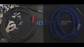 Mogami 3368 3m + Neutrik Plug VS VOX Vintage Cable 9m
