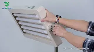 YSBL-100L LED Infant Phototherapy Unit Video