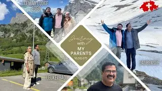 Swiss Alps | Gemmipass Leukerbad | An Unforgettable Adventure with Family | Deepanshu Hans | Hindi