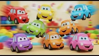 Seven Little Toy Cars Vroom Vroom Vroom | Nursery Rhymes for Kids & Baby Songs