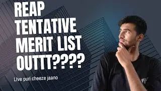 reap tentative merit list out  || regarding reap 2024 #reap #reapcounselling #motivation #education