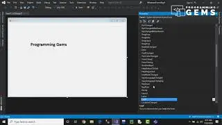 Change label text with key press| Key Press Event