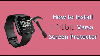 How to install FitBit Screen Protector