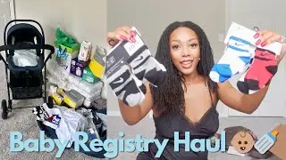 Baby Registry Haul *Unboxing*  | First Time Mom 2024
