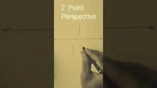 2 Point Perspective Drawing Demonstration