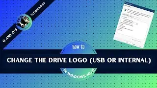 How to Change the Drive Icon (External or Internal Storage Device)