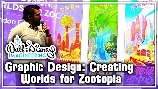 Walt Disney Imagineering Graphic Design: Creating Worlds for Zootopia