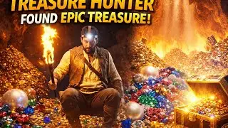 I Found a Hidden Treasure Cave! 💰😱