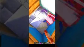 Custom shower 🚿😝 #minecraft #buildhacks