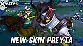 NEW SKIN PREYTA REDBLAZE VARSSA GAMEPLAY - ARENA OF VALOR