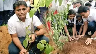 KTR Haritha Haram LIVE From Siricilla