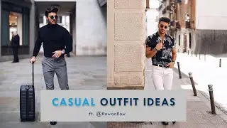 7 CASUAL Outfit Ideas in 120 Seconds - ft. Rowan Row
