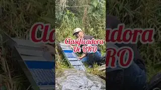Clasificadora De Oro Port&aacute;til Desarmable y Ultra Liviana #oro #minas #mineria #colombia