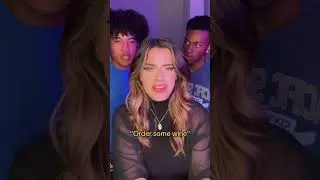 #pov: we kidnapped and she secretly asking the waiter for help #youtubeshorts #tiktok
