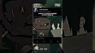 Naruto & Sasuke Combined Attack Failed 🤯 || #shorts #shortvideo #naruto #narutoshippuden #viral