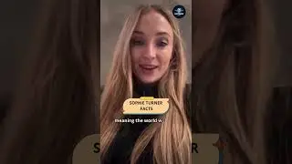 Sophie Turner was cast as Sansa Stark in Game #shorts #celebrity #facts