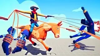 MARKSMAN LUCKY LUKE vs EVERY UNIT marksman | TABS - Totally Accurate Battle Simulator