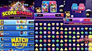 score smash vertical rush blow em up | match masters collect rewards | SE Boster Daimond sticker