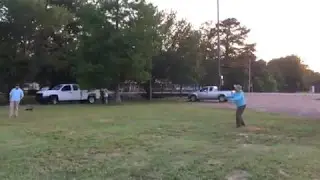 Magnolia Fly Fishers casting demo