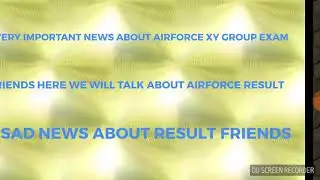 Important news about airforce result 2018