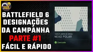 Desafio BATTLEFIELD 6 | CAMUFLAGEM DE ARMA / NEXO POLAR como pegar PARTE#1