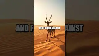 The Antelope and the Shimmering Oasis
