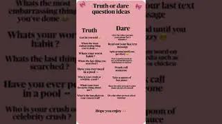 |truth and dare |ideas| #latest video 2025-June #tips#latest #interesting  #like #share #subscribe