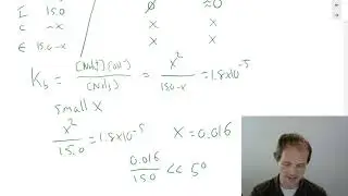 Acids and Bases Part 5   Calculating the pH of weak bases and polyprotic acids
