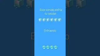 Este sonido enfr&iacute;a tu celular 🥶🥶🥶