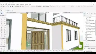 ARCHICAD-CORNICE design