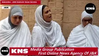 Video: Family members of Yasin Malik hold presser in Srinagar