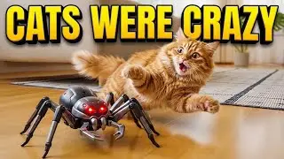 Cats LOSE THEIR MINDS vs. Remote Controlled MONSTERS! (AI PRANK)