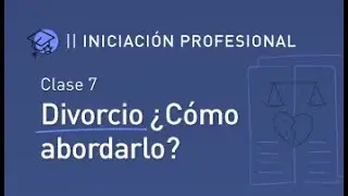 Curso de Iniciación Profesional para abogados/as 2024 - Clase 7: Divorcio ¿Cómo abordarlo?