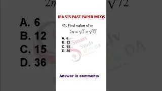 Math Mcqs iba sts past papers #jst #graduationcategory #5to15grade #maths