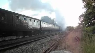 The up Mayflower at Whiteball Tunnel.AVI
