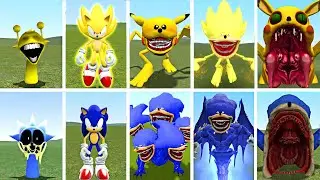 CURSED SHIN SONIC vs SUPER SONIC | SPRUNKI BLUE vs SIMON | THE ULTIMATE EVOLUTION BATTLE | WHO WIN?