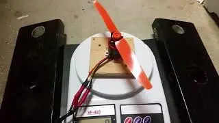Racerstar BR2830 1300KV 2-4S Brushless Motor From BANGGOOD Thrust Test