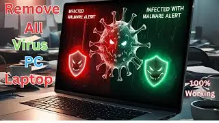 Remove Any VIRUS & MALWARE from Windows 11-10 ✨FREE Antivirus 2025