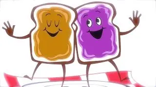 PEANUT BUTTER Jelly Time Stop Motion Video - SMARTalec