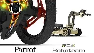 Amazing robots fight: Parrot Jumping Sumo vs. Roboteam MTGR