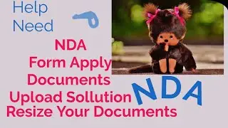 NDA UPSC Form Fill.. documents upload Resize Video