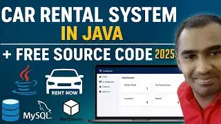 Car Rental System in gui Java swing with MySQL (2025) java projects [Free Source Code]