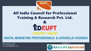 AICPTR - Digital Marketing & Communication skills - Online Courses