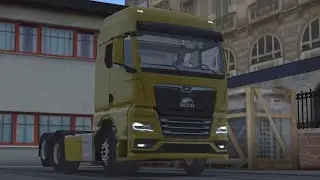 Truckers of Europe 3 MAN TGX 6X2 Taglift Transporting Stones From Zurich to Nancy EP.1